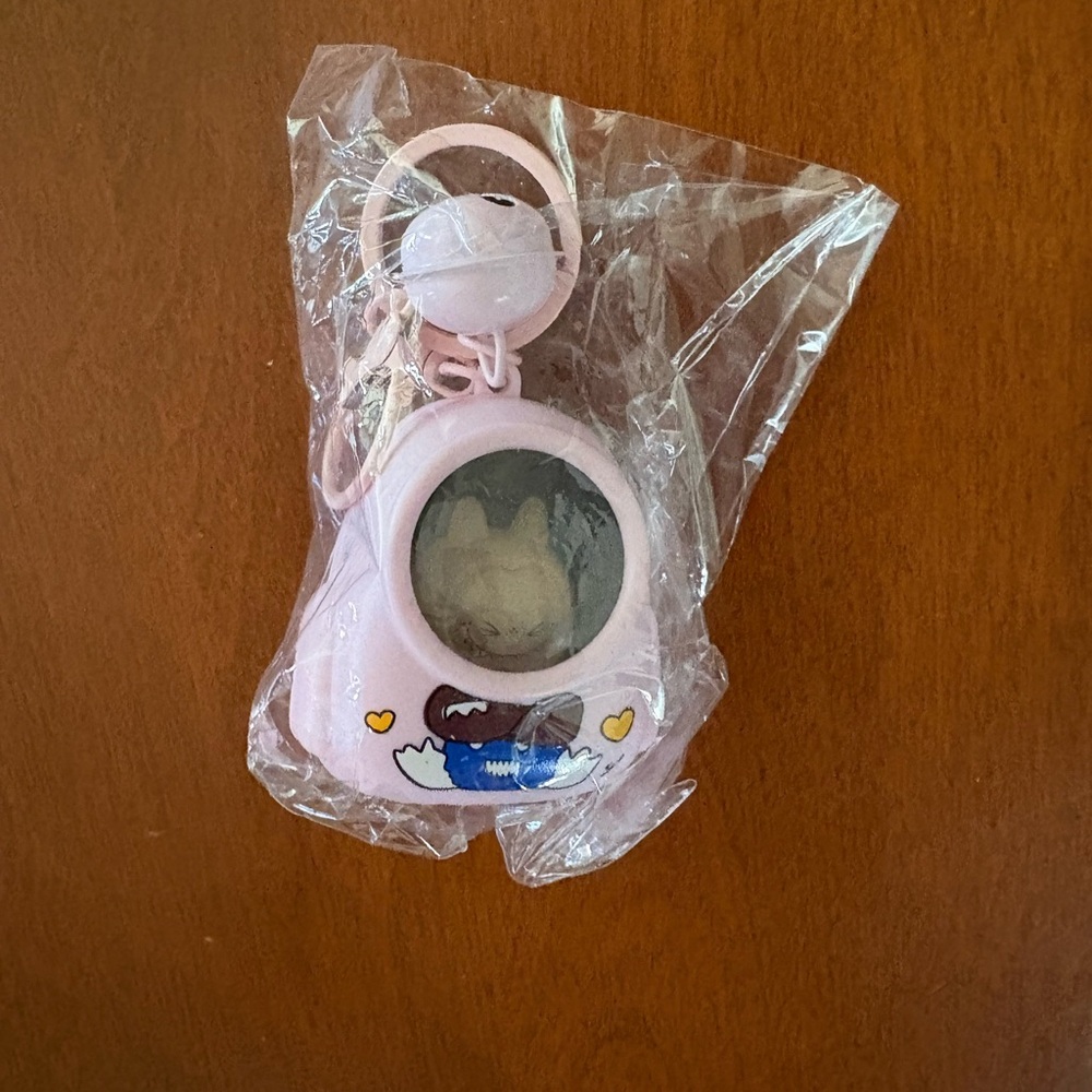 Pink Keychain Phone Accessory